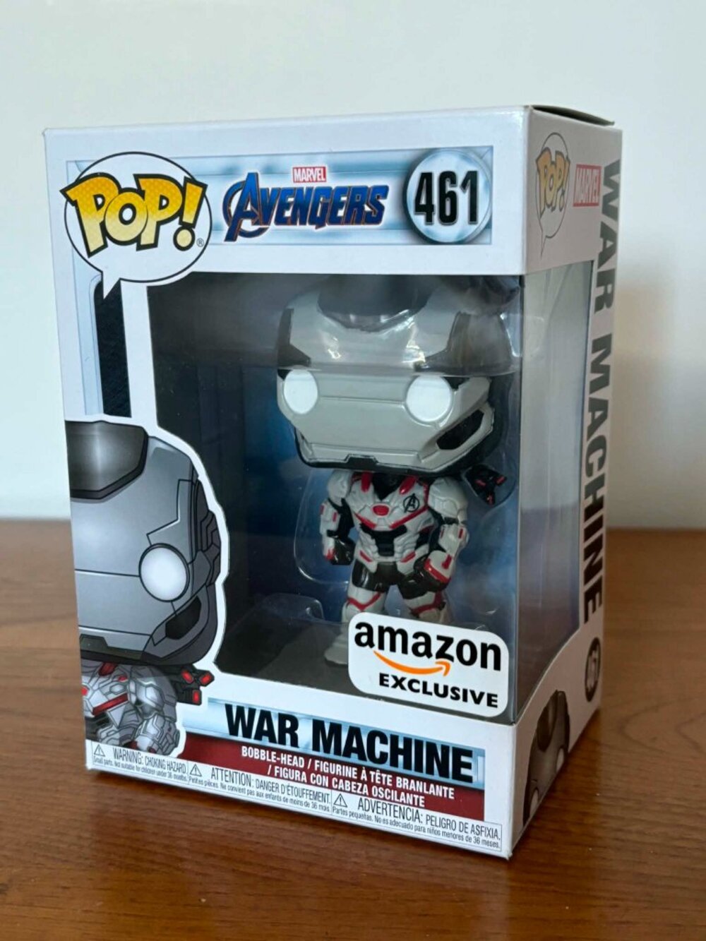 Funko Pop! War Machine #461 | Amazon Exclusive | Avengers | Marvel Vinyl Figure